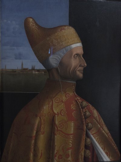Portrait of Doge Leonardo Loredan by Vittore Carpaccio
